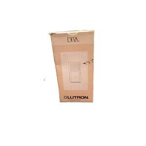 LUTRON DVLV-603P-WH DIVA 600W MLV 3-WAY DIMMER SWITCH WHITE NEW